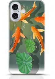 Fish iPhone 16 case Style 9