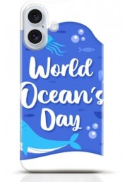 Fish iPhone 16 Plus case Style 14
