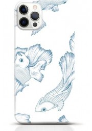 Fish iPhone 16 Pro Max case Style 25