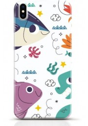 Fish iPhone X case Style 24