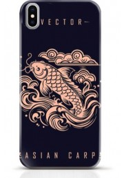 Fish iPhone XS case Style 10