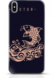 Fish iPhone XS case Style 3