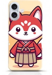 Fox iPhone 16 case Style 11