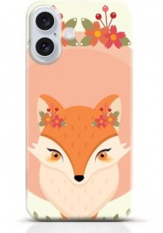 Fox iPhone 16 case Style 17