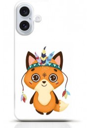 Fox iPhone 16 case Style 18