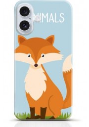 Fox iPhone 16 Plus case Style 19