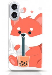 Fox iPhone 16 Plus case Style 2