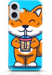 Fox iPhone 16 Plus case Style 24