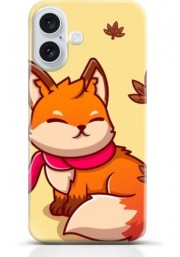 Fox iPhone 16 Plus case Style 25