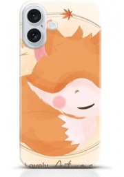 Fox iPhone 16 Plus case Style 4