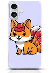 Fox iPhone 16 Plus case Style 8