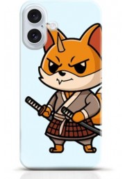 Fox iPhone 16 Plus case Style 9