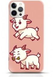 Goat iPhone 12 Pro case Style 16