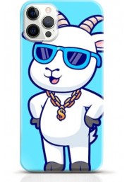 Goat iPhone 12 Pro case Style 20