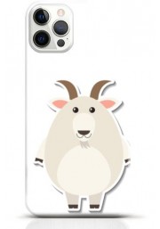 Goat iPhone 12 Pro case Style 5