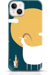 Goat iPhone 15 case Style 4