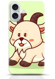 Goat iPhone 16 Plus case Style 13