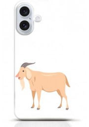 Goat iPhone 16 Plus case Style 2