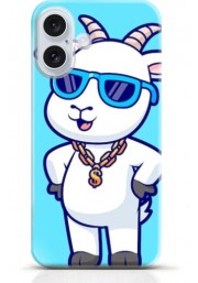 Goat iPhone 16 Plus case Style 20