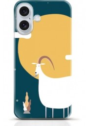 Goat iPhone 16 Plus case Style 4