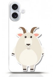 Goat iPhone 16 Plus case Style 5