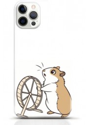 Hamster iPhone 14 Pro case Style 2