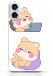 Hamster iPhone 16 case Style 10