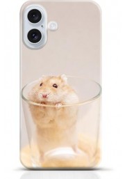 Hamster iPhone 16 case Style 18