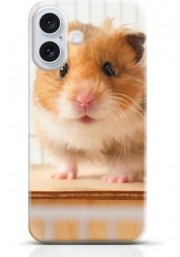Hamster iPhone 16 case Style 19