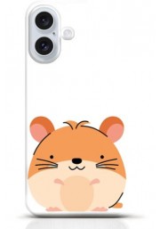 Hamster iPhone 16 case Style 21