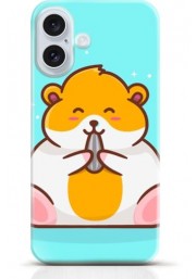 Hamster iPhone 16 case Style 22