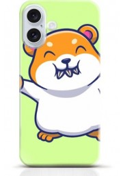 Hamster iPhone 16 case Style 24