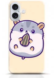 Hamster iPhone 16 case Style 25