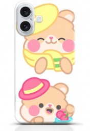 Hamster iPhone 16 case Style 5