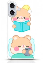 Hamster iPhone 16 case Style 6