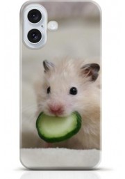 Hamster iPhone 16 case Style 7