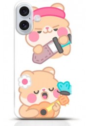 Hamster iPhone 16 case Style 8