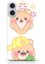 Hamster iPhone 16 case Style 9