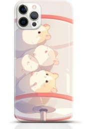 Hamster iPhone 16 Pro Max case Style 17