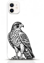 Hawk iPhone 12 mini case Style 3