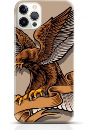 Hawk iPhone 12 Pro max case Style 16