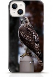 Hawk iPhone 15 Plus case Style 14