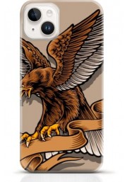 Hawk iPhone 15 Plus case Style 16