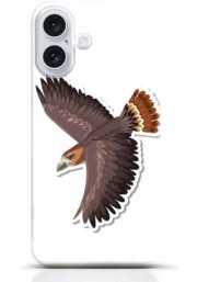 Hawk iPhone 16 case Style 5
