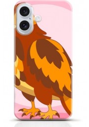 Hawk iPhone 16 Plus case Style 17