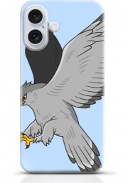 Hawk iPhone 16 Plus case Style 18