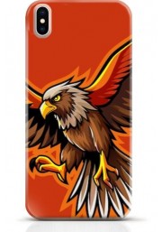 Hawk iPhone XS Max case Style 15