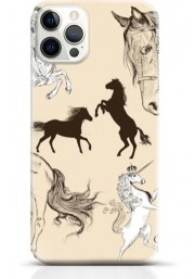 Horse iPhone 15 Pro case Style 22