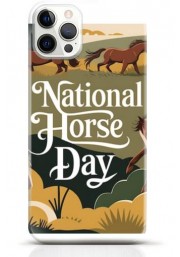 Horse iPhone 15 Pro Max case Style 14