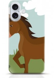 Horse iPhone 16 case Style 16